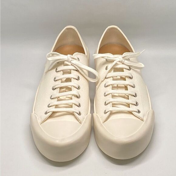 Jil Sander Low-Top Canvas Sneakers size 43/us size 10 - Picture 2 of 10